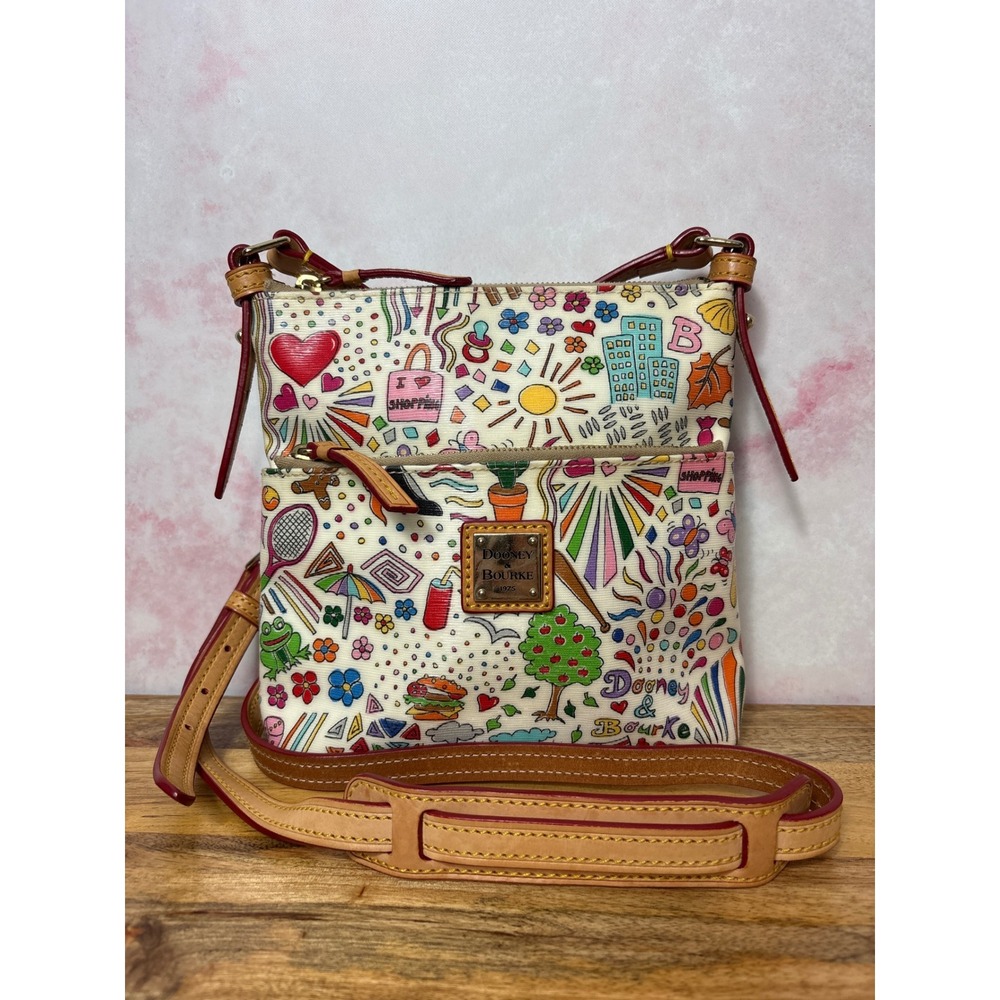 Dooney & Bourke Whimsy Graffiti (Doodle) Crossbody Bag
